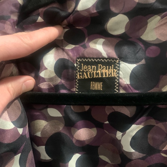 Jean Paul Gaultier Tweed Evening Blazer Jacket Size 6 - Picture 5 of 5